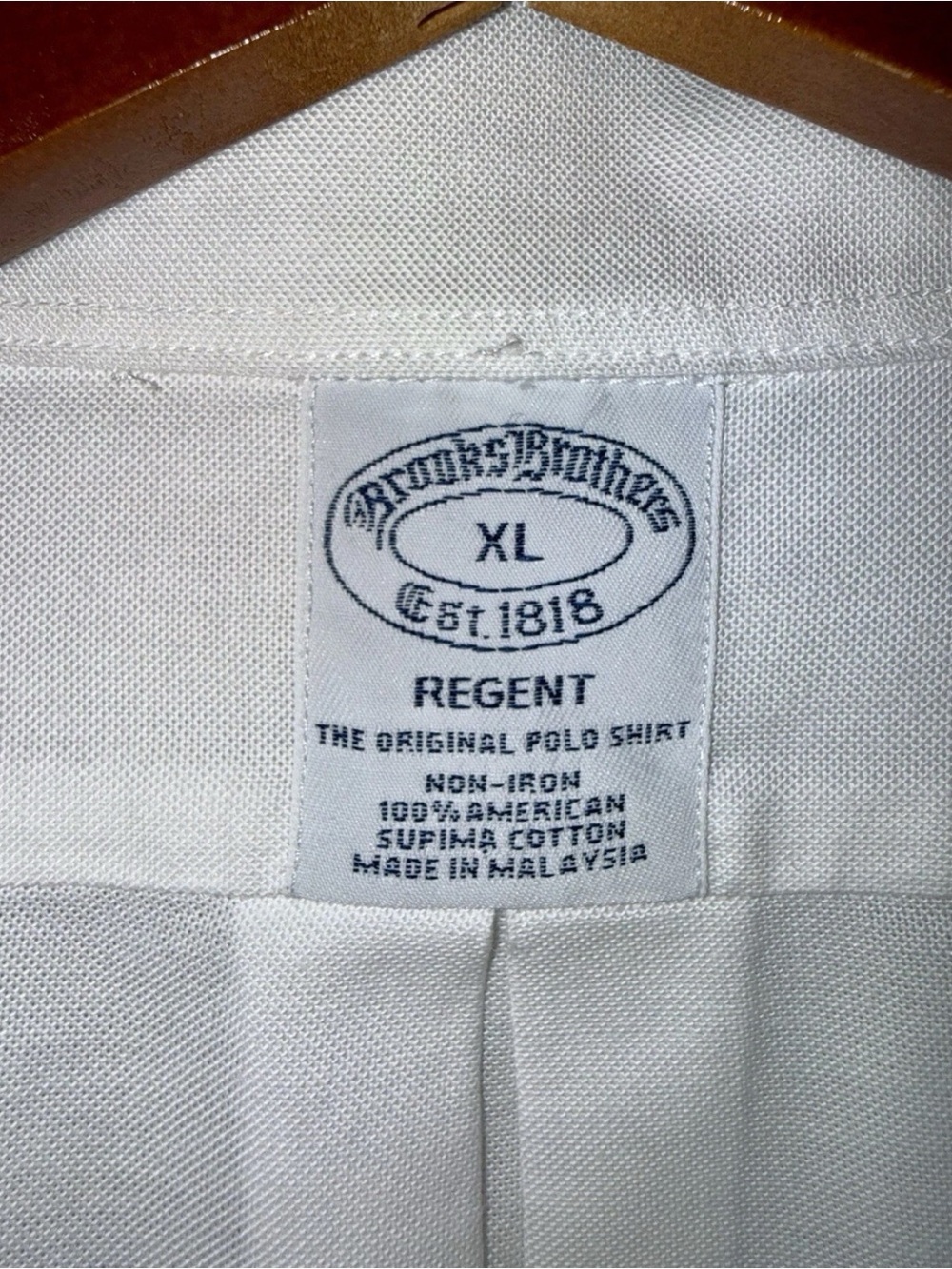 Brooks Brothers Mens Oxford Cotton XL Regent Fit Button-Down Shirt - Picture 14 of 16